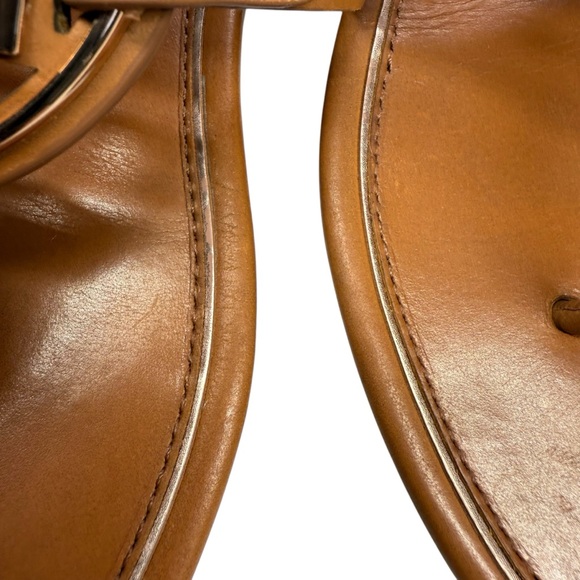 Tory Burch Miller Metal Logo Leather Sandals, 9M - Picture 12 of 14